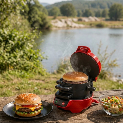 Appareil électrique à hamburger