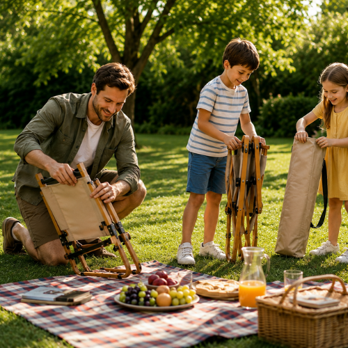 Chaise Pliante de Camping