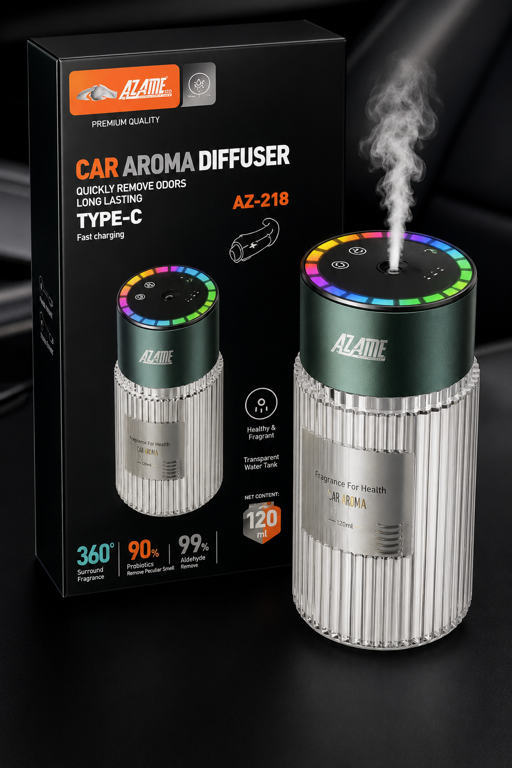 Désodorisant et humidificateur d'air